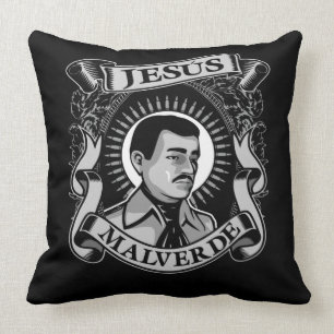 Jesus Malverde Gift Mexican Hero Jesus Malverde Kussen