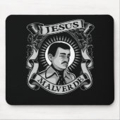 Jesus Malverde Gift Mexican Hero Jesus Malverde Muismat (Voorkant)