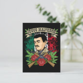 Jesus Malverde Gift Women & Mannen Jesus Malverde Briefkaart (Staand voorkant)