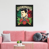 Jesus Malverde Gift Women & Mannen Jesus Malverde Canvas Afdruk (Insitu (Woonkamer))