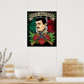Jesus Malverde Gift Women & Mannen Jesus Malverde Poster (Keuken)
