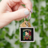 Jesus Malverde Gift Women & Mannen Jesus Malverde Sleutelhanger (Hand)