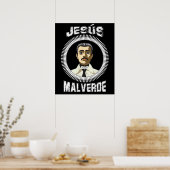 Jesus Malverde Mexican Hero Gift Jesus Malverde Poster (Keuken)