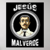 Jesus Malverde Mexican Hero Gift Jesus Malverde Poster (Voorkant)