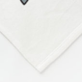 Jesus Manuscript Jezus Christelijk Geloof Vintage Fleece Deken (Hoek)