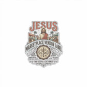 Jesus Marktplaats Verkoper Label Jesus Marktplaats (Voorkant)