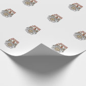 Jesus Marktplaats Verkoper Label Jesus Marktplaats Cadeaupapier (Hoek)