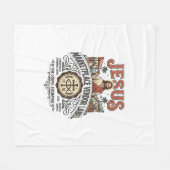 Jesus Marktplaats Verkoper Label Jesus Marktplaats Fleece Deken (Voorkant (Horizontaal))