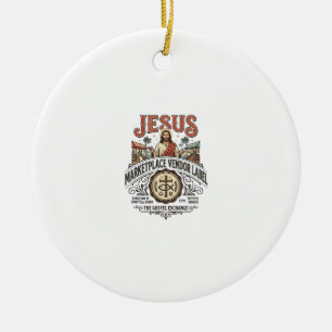 Jesus Marktplaats Verkoper Label Jesus Marktplaats Keramisch Ornament