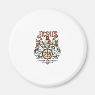 Jesus Marktplaats Verkoper Label Jesus Marktplaats Magneet