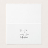 Jesus Mary and Joseph Christmas Card Kaart (Binnenkant ongevouwen)