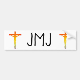 Jesus Mary Joseph Bumpersticker