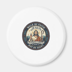 Jesus Matcha Cafe Trend T-shirt Christelijke Grafi Magneet