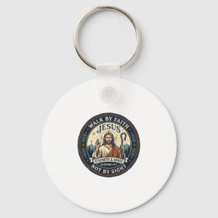 Jesus Matcha Cafe Trend T-shirt Christelijke Grafi Sleutelhanger