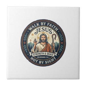Jesus Matcha Cafe Trend T-shirt Christelijke Grafi Tegeltje