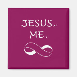 Jesús Me Oneindigheid Christelijke Magneet cadeaus