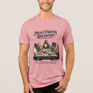 Jesus Mens Groep Broederschap Retreat T-Shirt Insp