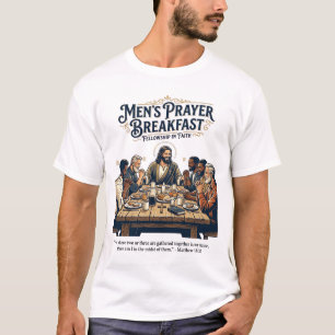 Jesus Mens Groep Broederschap Retreat T-Shirt Insp