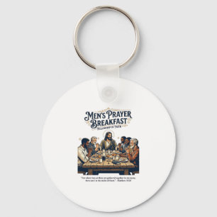 Jesus Mens Groep Broederschap Retreat T-Shirt Insp Sleutelhanger