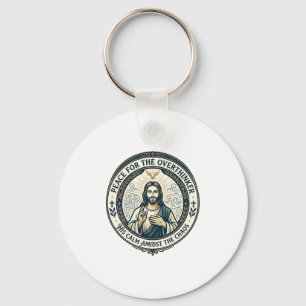Jesus mentale gezondheid bevestigingen T-shirt ins Sleutelhanger