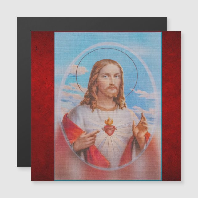 Jesus mercy prayers magnet (Voorkant / Achterkant)