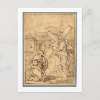 JESUS MET PETER BRIEFKAART