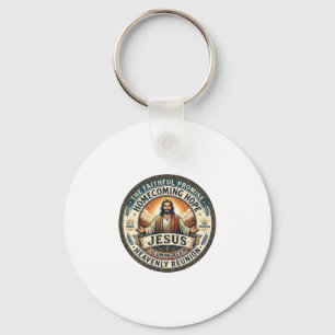 Jesus Militaire Partner Wachtdoe Vrouw T-Shirt Ins Sleutelhanger