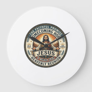 Jesus Militaire Partner Wachtt Echte T-Shirt Inspi Grote Klok