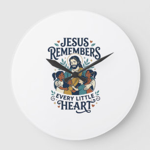 Jesus Miskraam Troost Genezing T-Shirt Inspiratie Grote Klok