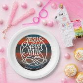 JESUS mislukt nooit Papieren Bordje (Feest)