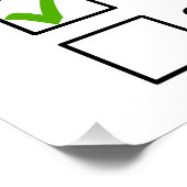 JESUS' Mission Checklist: Christelijk geloof Evang Perfect Poster (Hoek)