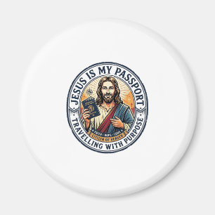 Jesus Missionaris Wereldwijde Missie T-shirt Chris Magneet