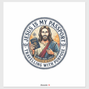 Jesus Missionaris Wereldwijde Missie T-shirt Chris Sticker