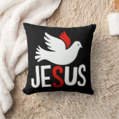 Jesus mit Taube Kussen (Deken)
