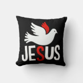 Jesus mit Taube Kussen (Voorkant)