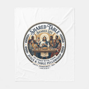 Jesus Moeders Groep Vrouwen Bijbelstudie Vintage T Fleece Deken
