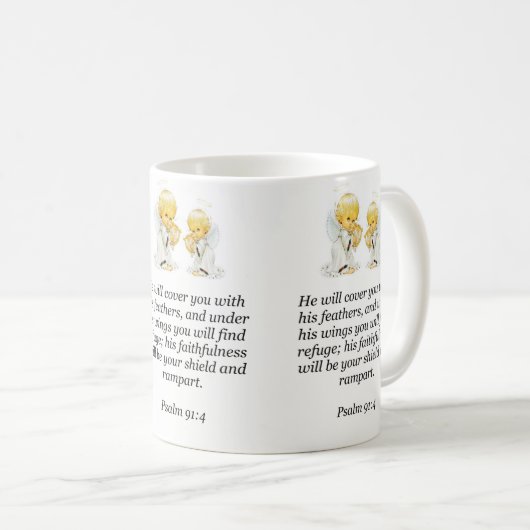 Jesus Mok Psalm 91:4 (Voorkant rechts)