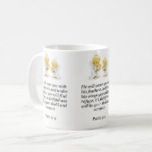 Jesus Mok Psalm 91:4 (Voorkant links)