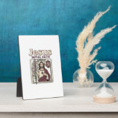 Jesus-monogram initiaal geloof Jesus-monogram init Fotoplaat (Zijkant)