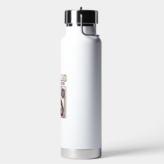 Jesus-monogram initiaal geloof Jesus-monogram Init Waterfles (Links)