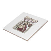 Jesus-monogram initieel geloof Jesus-monogram Init Tegeltje (Zijkant)