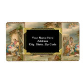 Jesus Monogram Labels (Voorkant)