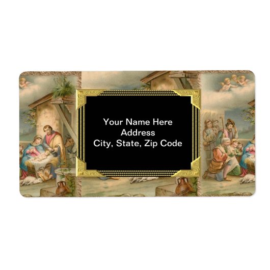 Jesus Monogram Labels (Voorkant)