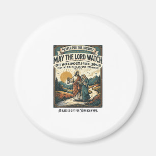 Jesus Motorclub Echtgenoot T-Shirt Inspirerend Magneet