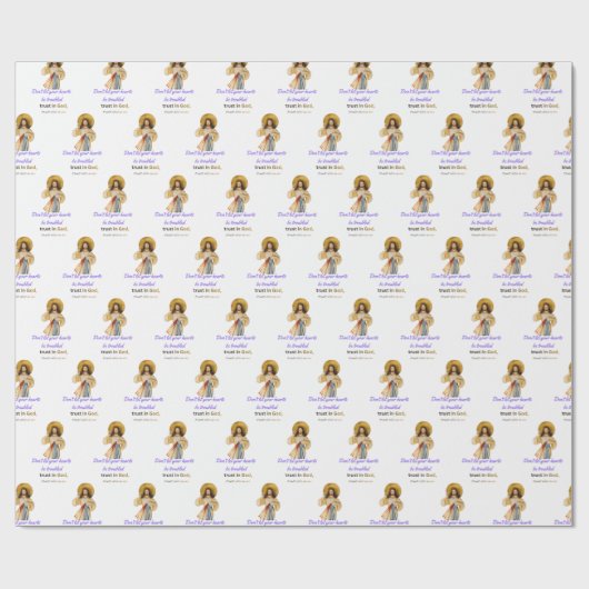 Jesus' Motto Cadeaupapier (Vlak)