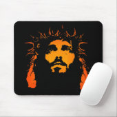 Jesus Mousepad Muismat (Met muis)