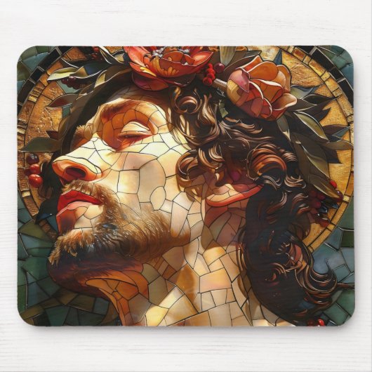 Jesus Mozaïek Muismat (Voorkant)