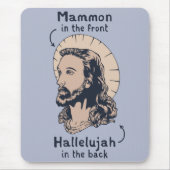 Jesus Mullet Muismat (Voorkant)