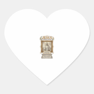 Jesus Museum Tentoonstelling Jezus Museum Tentoons Hart Sticker