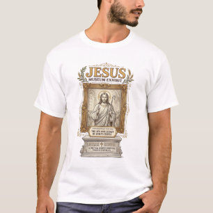 Jesus Museum Tentoonstelling Jezus Museum Tentoons T-shirt